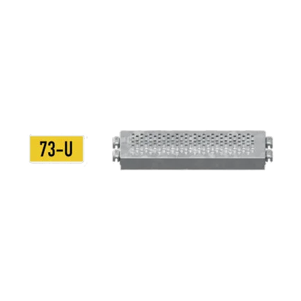 [T2211.73] Steigerdek staal HEAVY 19 x 73 / UNICO X / Systeem U