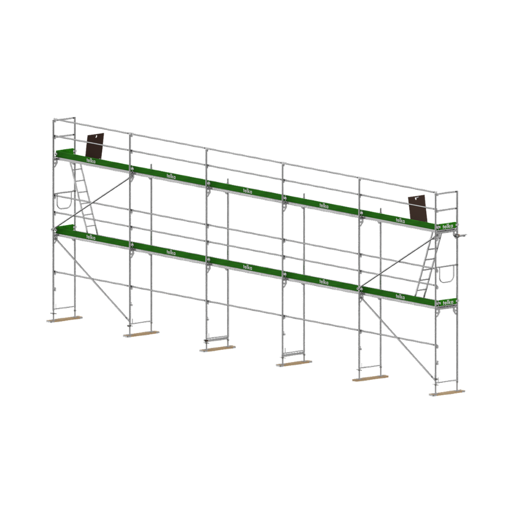 [PG10053UNI73] Pakket 100 m² UNICO 73 gegalvaniseerd · 5 × 3,07 m · hoogte 6,5 m