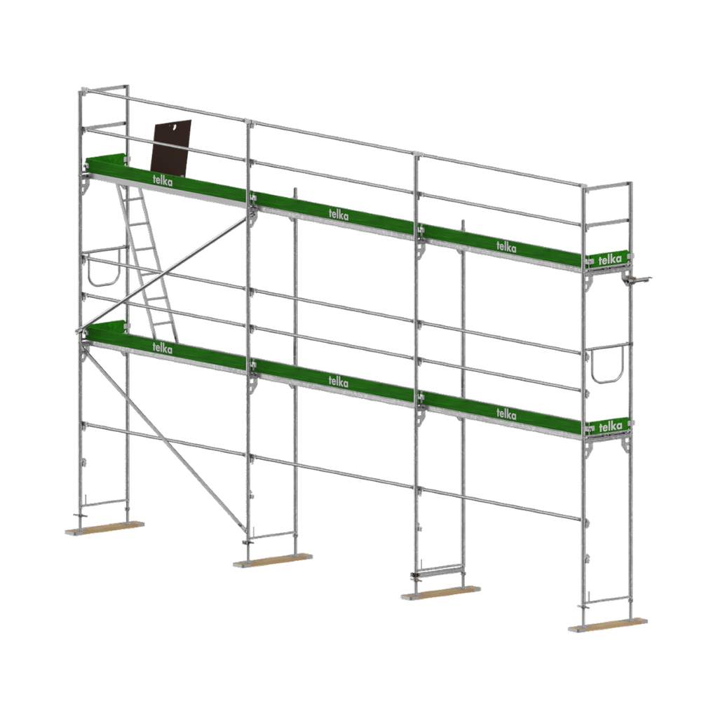 [PG6033UNI73] Pakket 60 m² UNICO 73 gegalvaniseerd · 3 × 3,07 m · hoogte 6,5 m