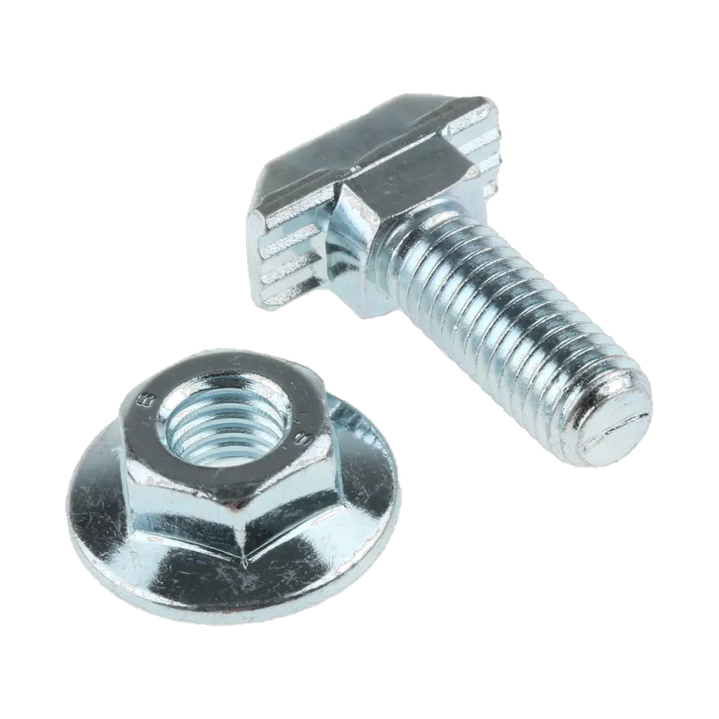 [T0910.000] Boulon à tête en T avec écrou hexagonal SW 22