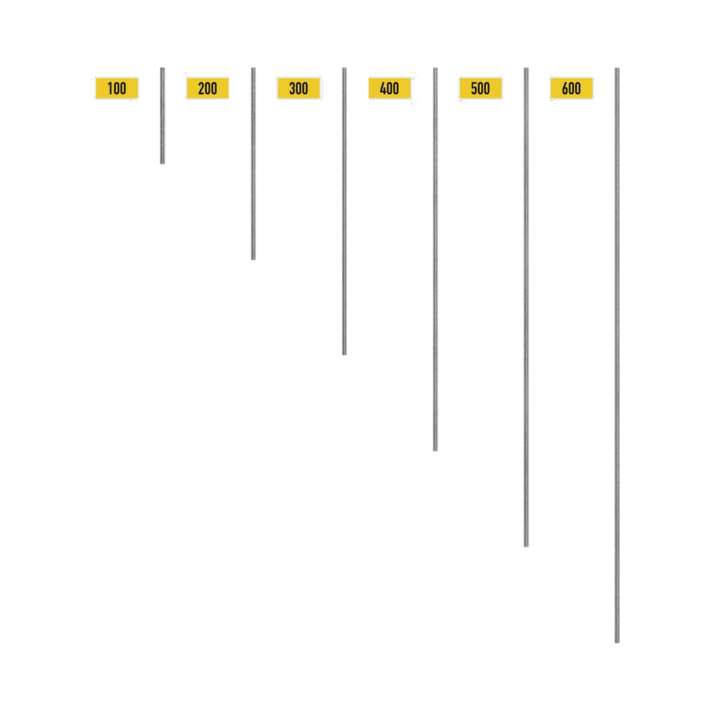 Steigerbuis staal Ø48,3 × 2,7 mm (4 m)