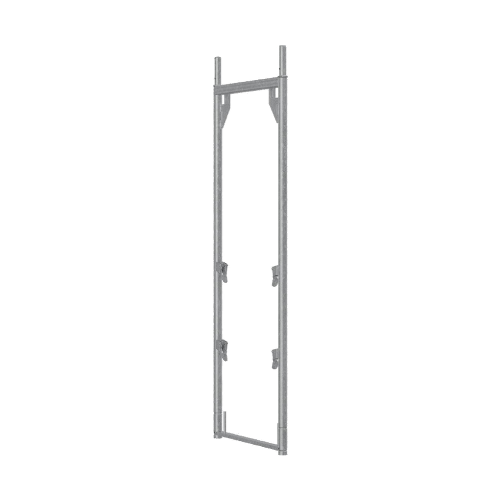 [T2101.200] Gevelframe staal 200/73 met 4 bevestigingen