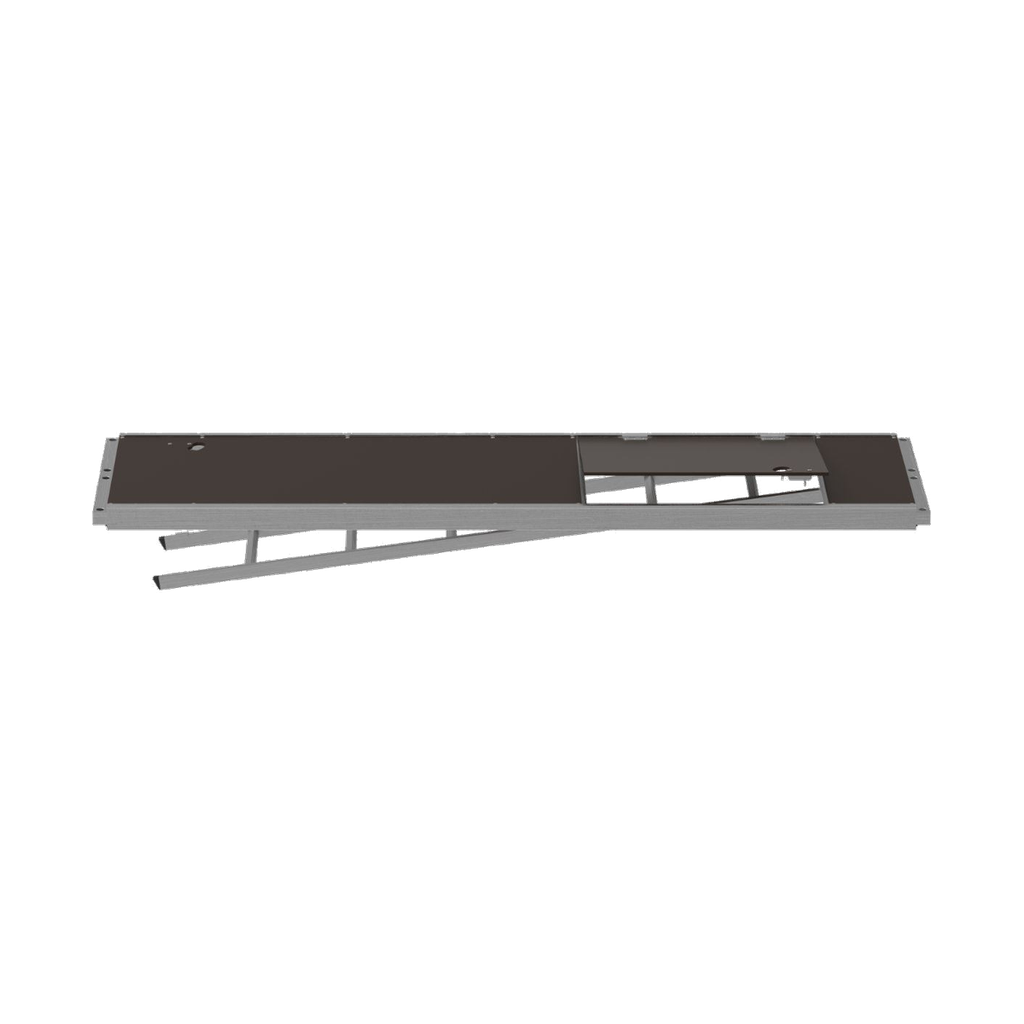 Luikdek 61 x 257 alu - multiplex / T.L