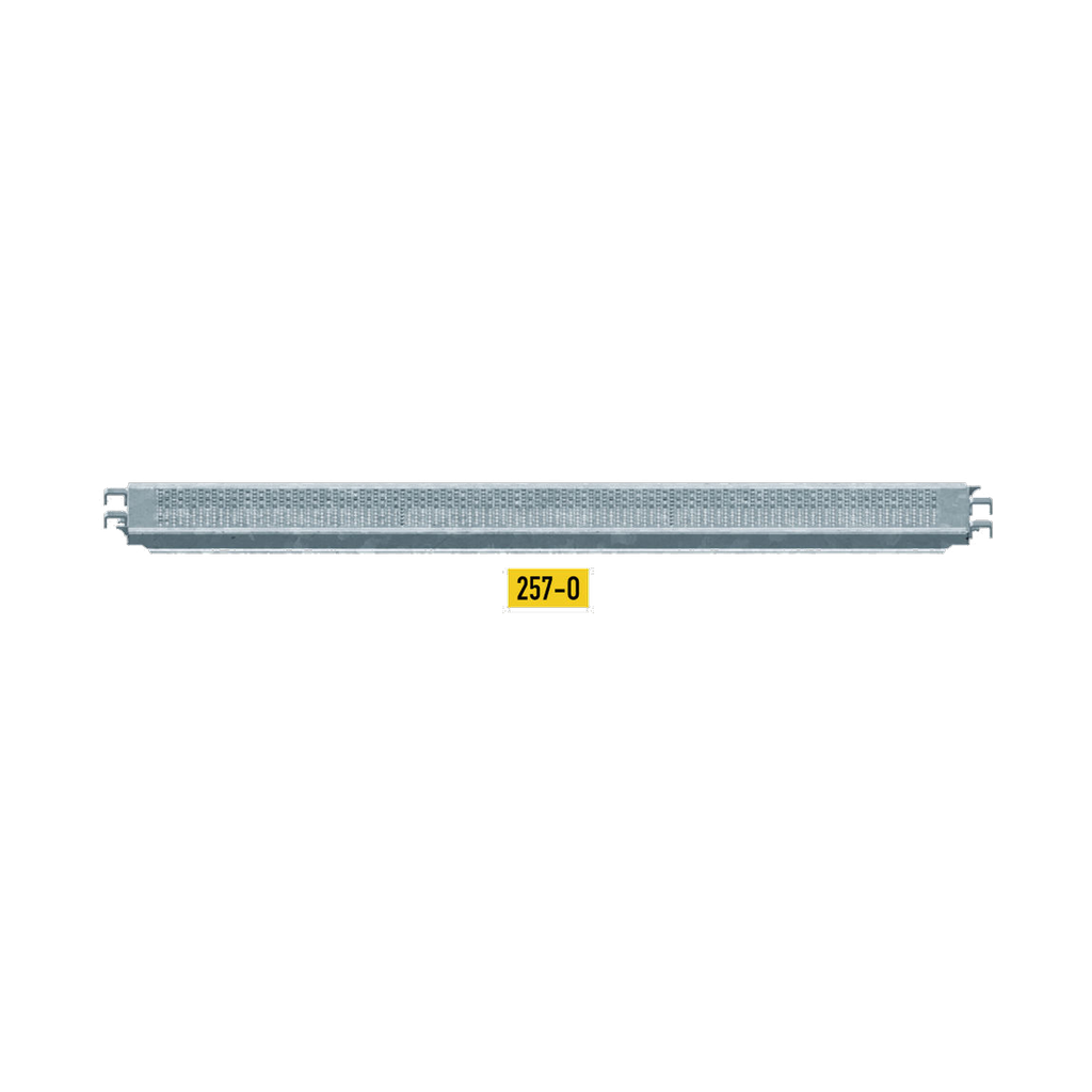 Steigerdek staal STANDARD 32 x 257 / UNICO X / systeem O