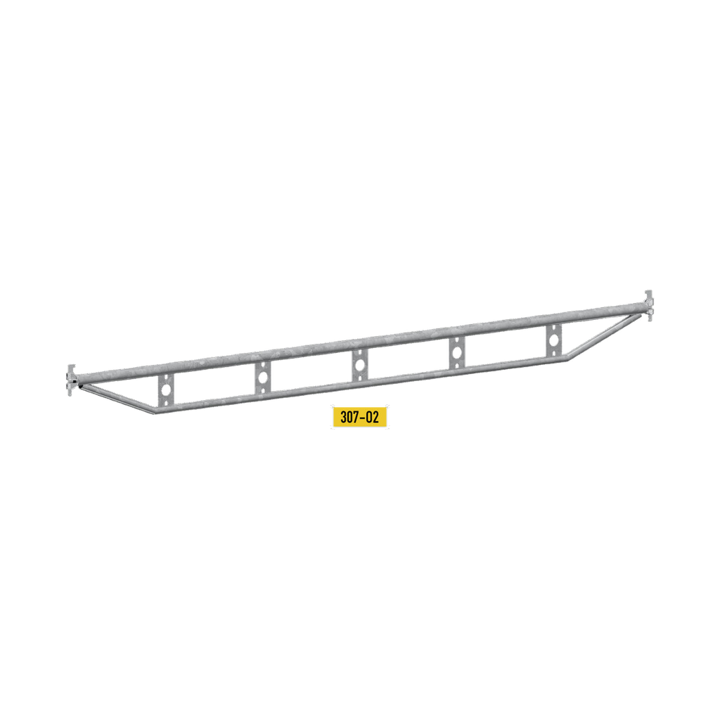 Steigerligger O versterkt 2,57 m / UNICO X
